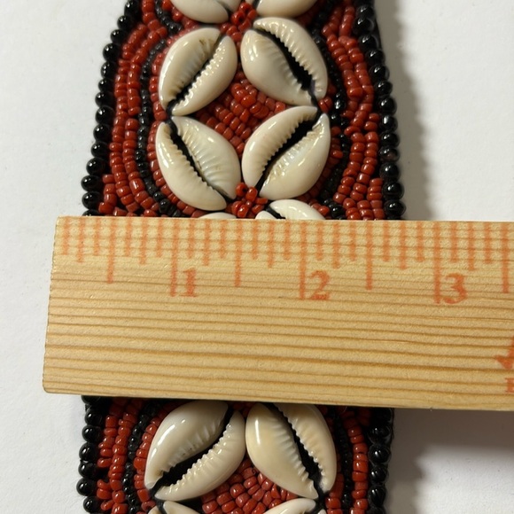 Beautiful Turquoise, Shell and Bead Statement Belt. Can Fit Most Sizes. 65” Long - Picture 15 of 17